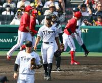 　２回、失点を許すデュプランティエ（撮影・山口登）