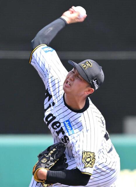 2軍虎党は熱狂 阪神・津田2回完璧4K “先発降格”発言に発奮から