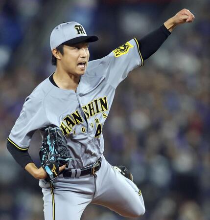 　９回、ＤｅＮＡ打線を無失点に抑えた島本