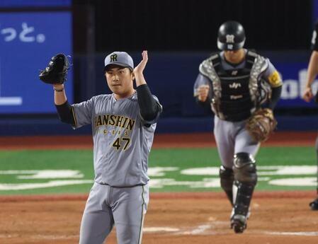 　最後を締めた桐敷（撮影・金田祐二）