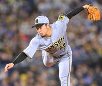 　８回から登板した石井