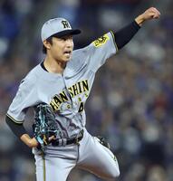 　９回、ＤｅＮＡ打線を無失点に抑えた島本