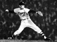 　阪神時代の小山正明さん=１９６２年