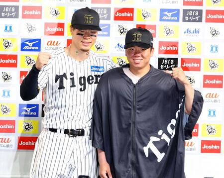 阪神・大山 魚雷バットで初回先制打 実戦ではチーム初使用 “完全