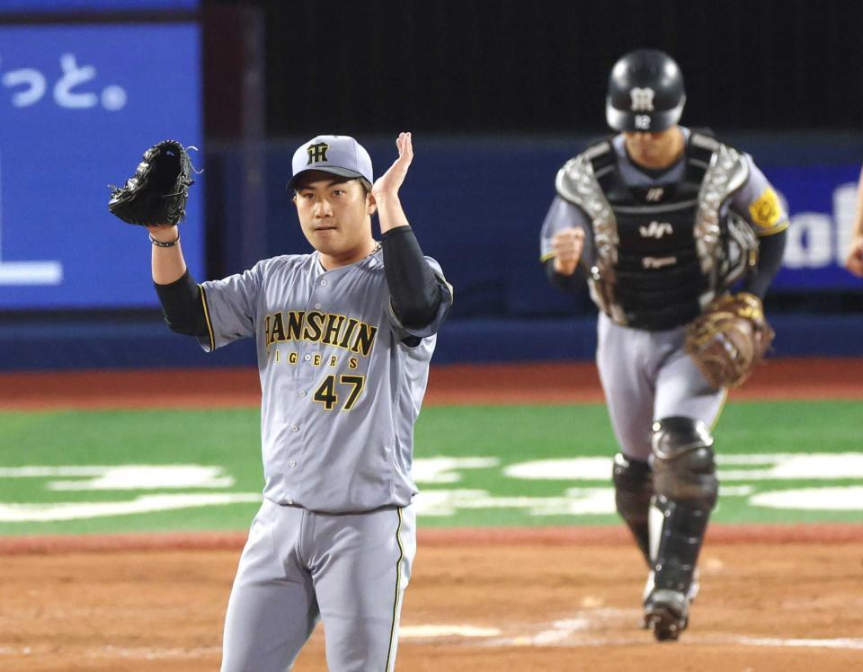 阪神タイガース　桐敷選手ユニ 阪神2軍 桐敷が三回途中5失点でKO ファーム日本選手権/阪神