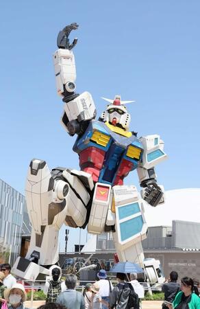 　大阪・関西万博の実物大ガンダム