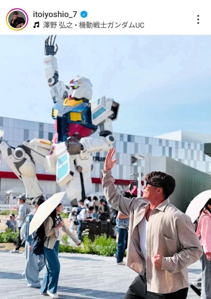 　糸井嘉男氏のインスタグラム（＠ｉｔｏｉｙｏｓｈｉｏ＿７）から