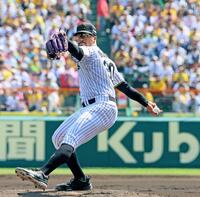 　力投するデュプランティエ（撮影・立川洋一郎）