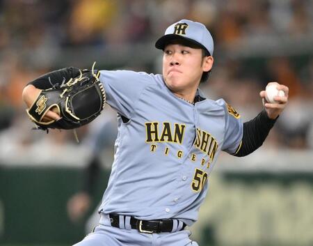 　先発した富田（撮影・堀内翔）