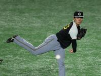 　１軍に合流した石黒（撮影・金田祐二）