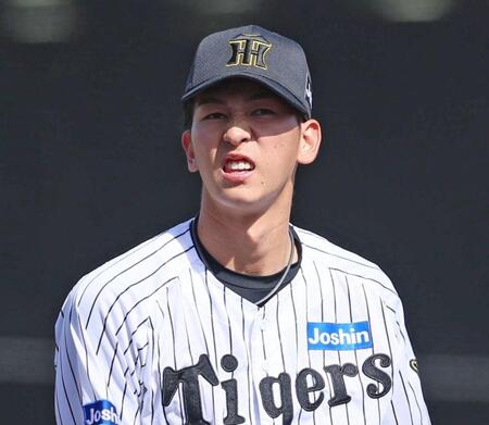 　７回、マウンド上で引き締まった表情を見せる今朝丸（撮影・北村雅宏）