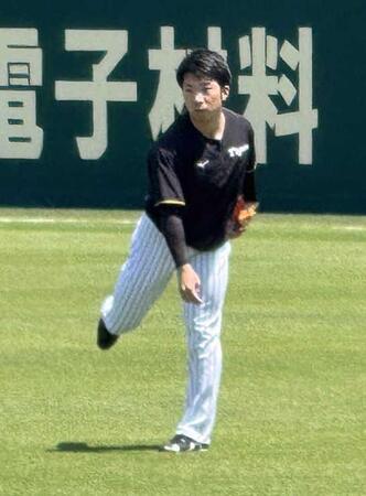 阪神・石井　最短昇格誓った　体調は回復、再登録は最短で１０日　抹消期間はテレビ観戦「全試合、全球見てる」