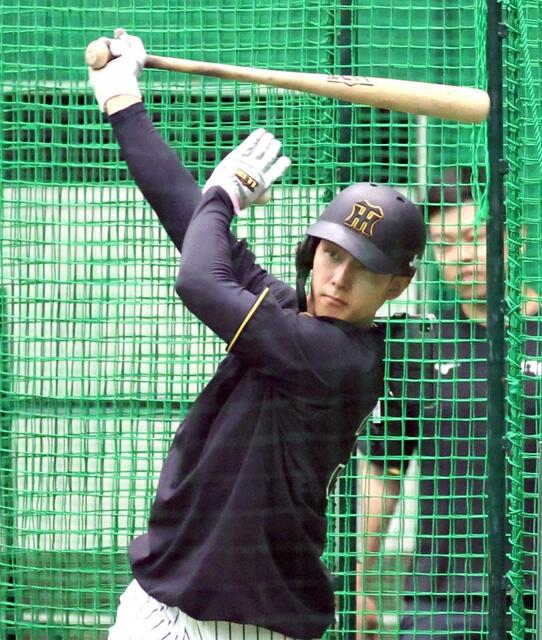 阪神・小幡 バットでも見せる勝負強さ 「より積極的にスイング