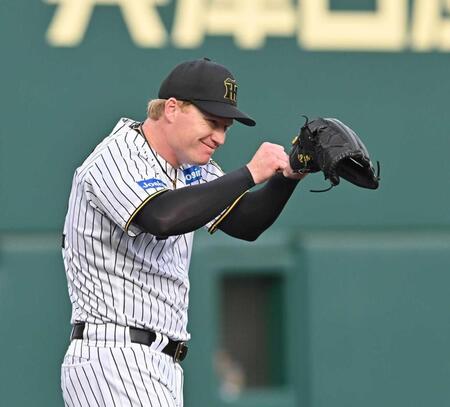 阪神新助っ投ネルソンが圧巻１回０封　平田２軍監督「落ち着いていて、コントロールもいい」１１日連投テストへ