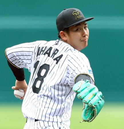 阪神・ドラ１伊原　母の日２勝目プレゼント　テンポ良し！５回２／３を４安打０封　五回まで三塁踏ませず