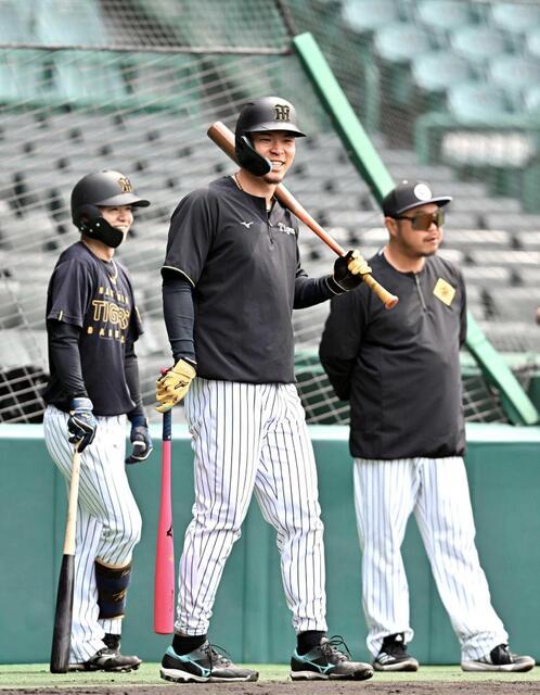 阪神・佐藤輝 お米パワーで大暴れだ 新潟に4番で堂々カムバック 地元