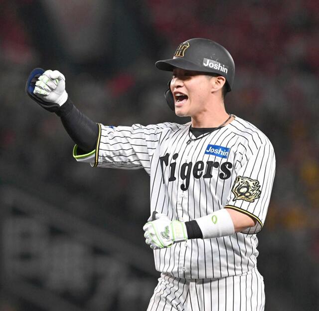 阪神・木浪 レジェンド魂継承打 遊撃手大先輩のエールに燃えた！鳥谷氏