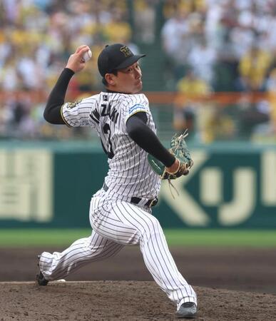 　９回から登板する岩崎（撮影・北村雅宏）