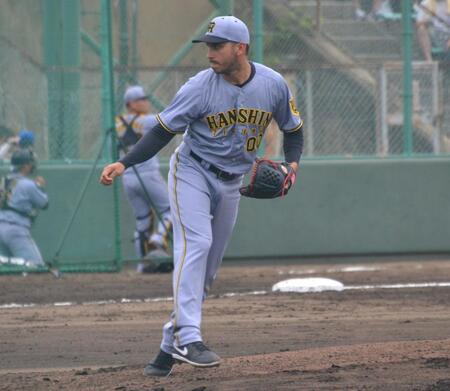 　８回から登板したゲラ