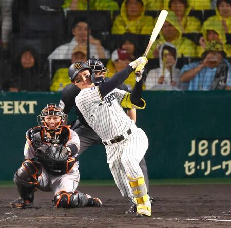 阪神・森下　感謝の一打　球宴ファン投票！外野手部門で両リーグ最多６万２６３７票「すごくうれしい」