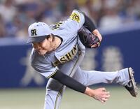 　１０回から登板する湯浅（撮影・北村雅宏）