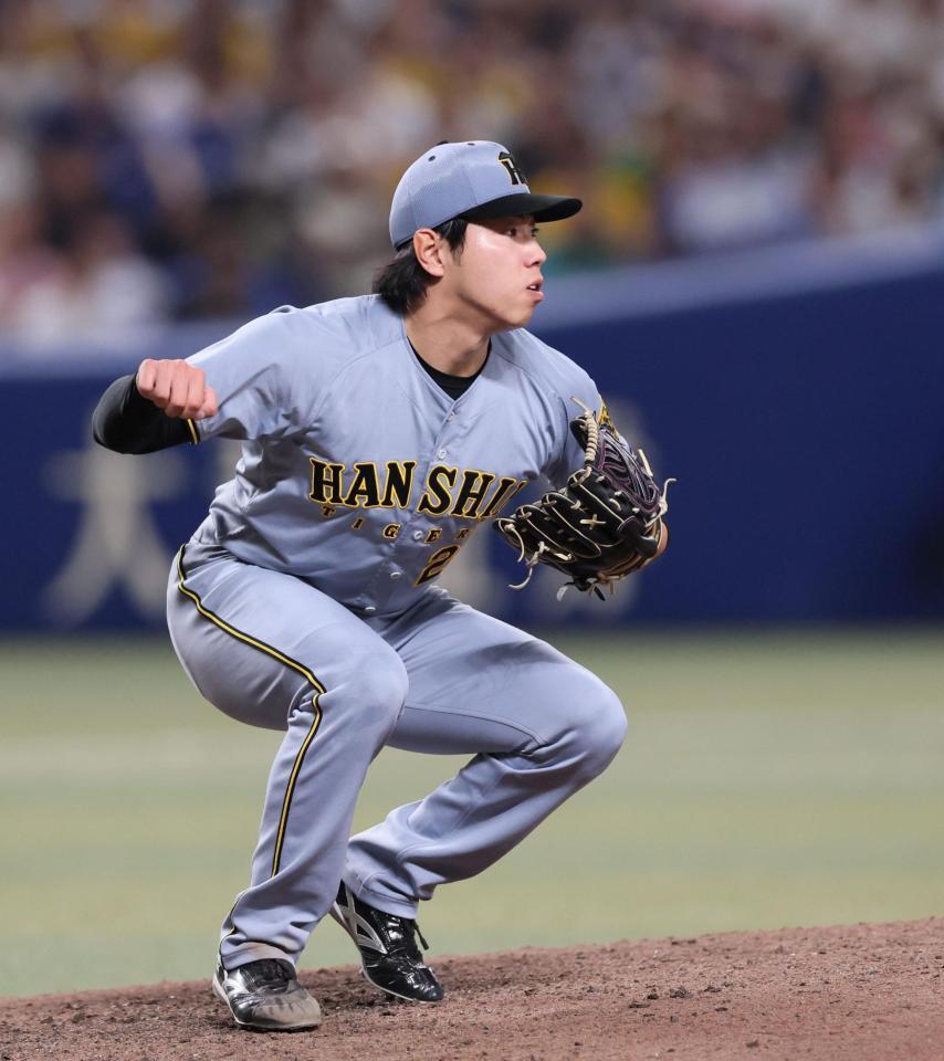　８回、高橋周に勝ち越しとなる２点適時打を浴びた工藤（撮影・北村雅宏）