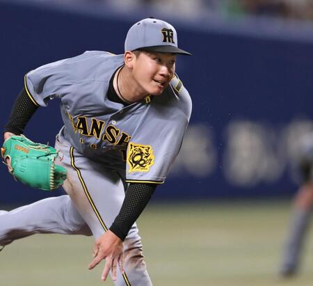 　先発し、力投する伊原（撮影・田中太一）