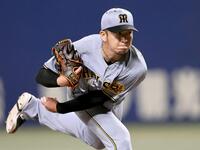 　２回を無失点に抑える岩貞