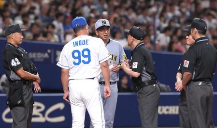 審判団が阪神・藤川監督と中日・井上監督に謝罪　前日の判定巡る一連の流れに「我々の不手際があった」　最後は全員で握手