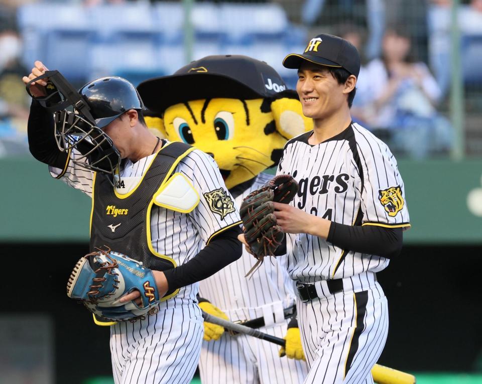 阪神 ファーストピッチに元阪神・横田慎太郎さん役の俳優 背番号