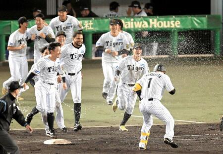 阪神・近本　今季初サヨナラ呼ん打！年イチ倉敷で「いい思い出になりました」　通算１０００本安にあと８