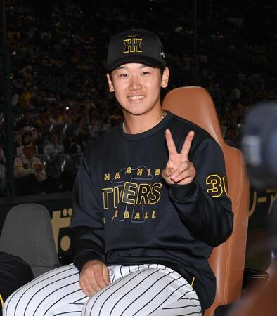 阪神・門別の意外な素顔 球児監督とアメ車トーク