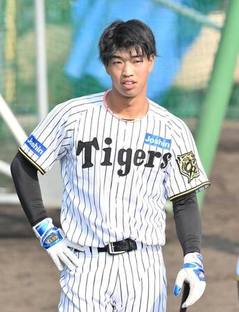 阪神・百崎　おかわりフリー打撃　ウエスタン首位打者も３戦連続無安打中　調子の波「少しでも小さくするのが大事」