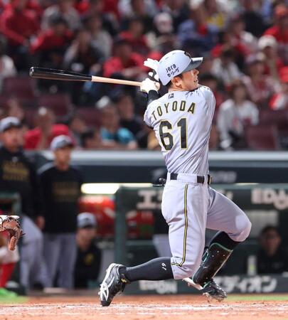 阪神　豊田寛がプロ初打点　代打で中越え二塁打　今季は打率・４４４と絶好調