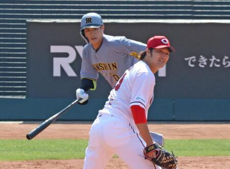 【岡義朗氏の眼】相手の心理突いた阪神下位打線　広島バッテリーにダメージも与えただろう