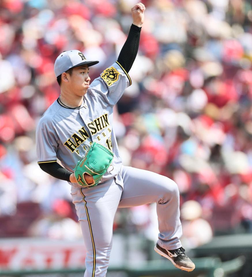 　先発し、投げ込む伊原（撮影・田中太一）