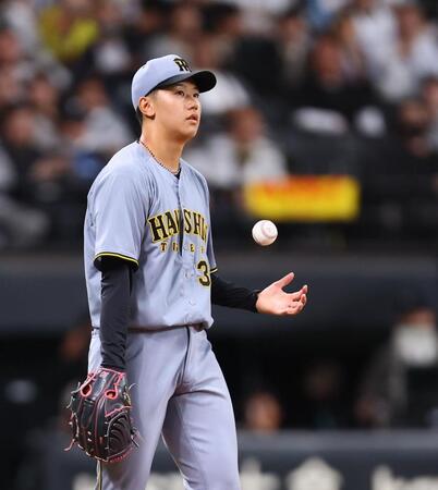 　１回、郡司に先制打を許した門別（撮影・中島達哉）