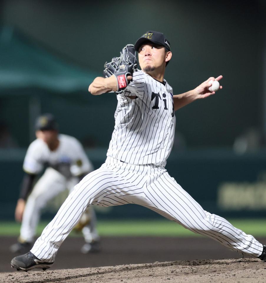 　６回無失点の好投を見せた伊藤将（撮影・立川洋一郎）