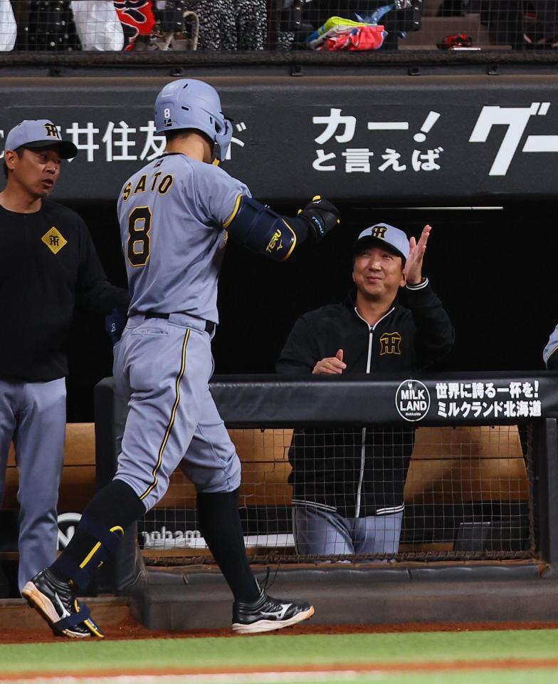 阪神 佐藤輝明がプロ通算100号！球団生え抜き選手で史上3