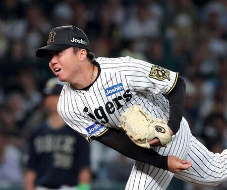 　先発し力投する村上（撮影・北村雅宏）