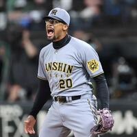 阪神・デュプランティエ 圧巻2勝目 自己最多12K 坂本を全幅信頼