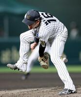 阪神・西勇 右膝負傷していた 2カ月ぶり実戦 1回無失点「無事に投げ