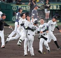 サヨナラ打の阪神・木浪「大智のこともあったんで勝てて良かった