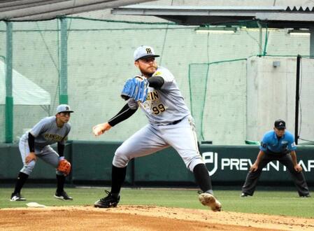 　先発で力投したビーズリー