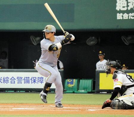 　６試合連続ヒットを放った前川