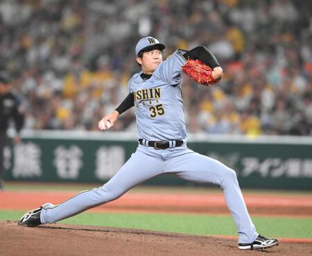 　西武戦に先発した才木（撮影・堀内翔）
