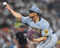 　先発し、投げ込むデュプランティエ（撮影・田中太一）