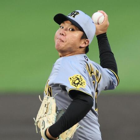 　先発し、投げ込む村上（撮影・田中太一）