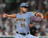 　西武戦に先発したデュプランティエ（撮影・堀内翔）