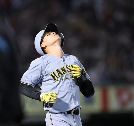 ９回、一邪飛に倒れ悔天を仰ぐ森下（撮影・田中太一）